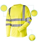 Class 2 Road Work Safety Short Sleeve High Visibility Shirt