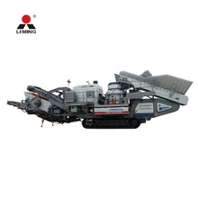 200 tph / 100 tph / 50 tph track mobile stone jaw crusher plant price for sale