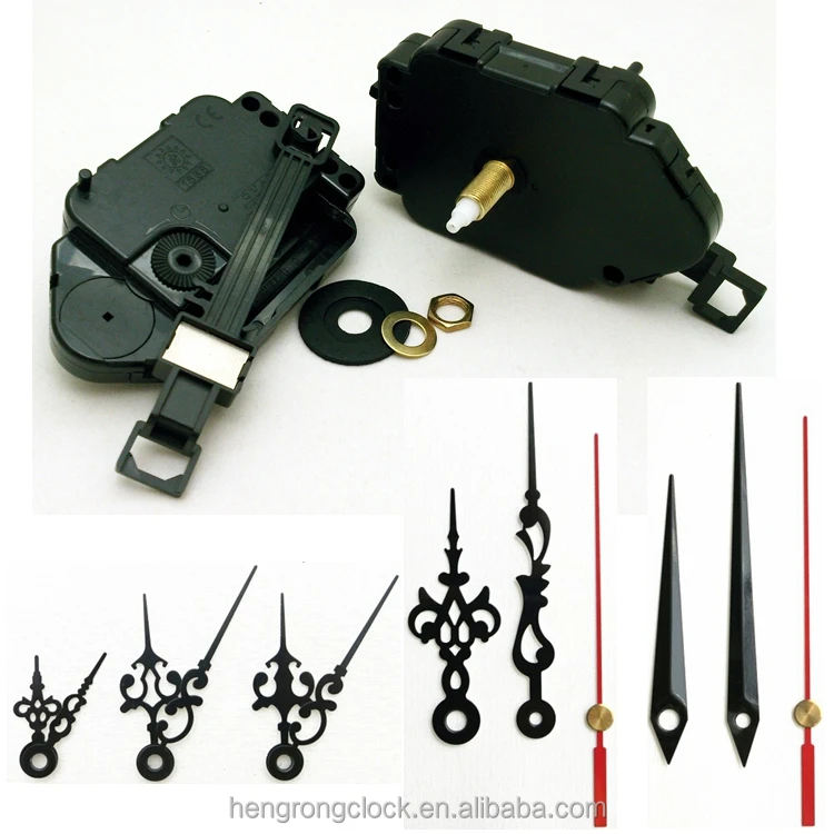 Pendulum Clock Mechanism With Clcok Hands Mechanism For Clock Wall