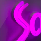 cinema curved front lit mini led channel light box letter sign