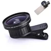 Factory Manufacturer 0.45 wide angle 12.5x Macro 2in 1 mobile camera optical lens as for cellphone