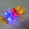 New and Popular PVC LED Bracelet Watch For Adult Party Toy OEM Logo New Party Events Custom LED Flashing Happy Bracelet