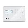 smoke detector /ip camera/remote control smart home WIFI/3G/GSM security alarm system with LCD screen