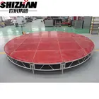 Factory Price Assemble Layer Portable Round Stage