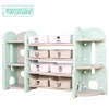 Home child folding shelf folding book rack baby cabinet preschool furniture for sale