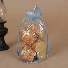 PVC Vinyl Soft Bag Drawstring Cosmetic Pouch Beauty Make Up Bag
