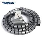 PE Plastic Electrical Wire Spiral Wrap, Spiral Cable Tidy