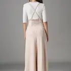 2019 spring summer new foreign trade high waist wide leg pants female trend fashion trousers
