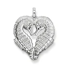 Popular style seahorse shape silver pendant accessory
