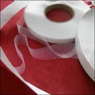 Hotmelt adhesive net with backing paper
