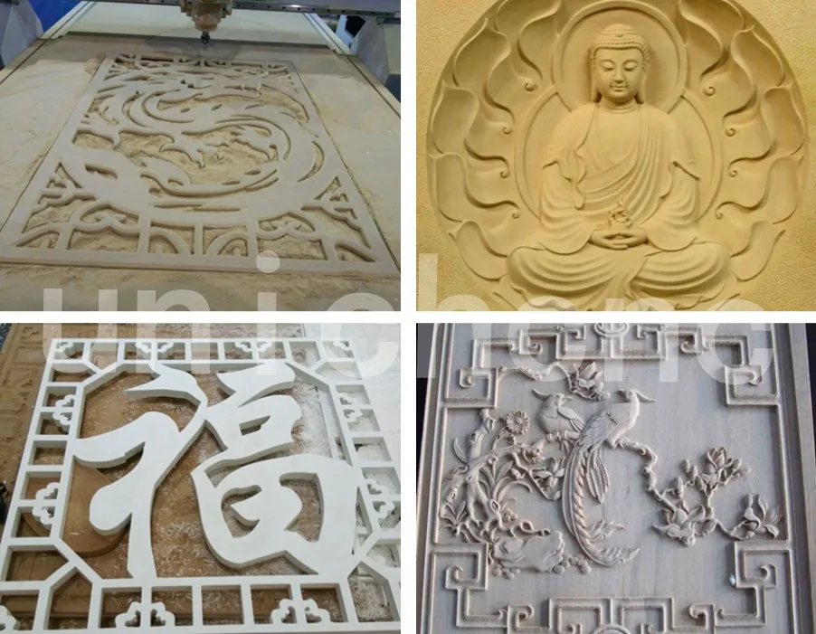 3D CNC 1212 Router wood working machine