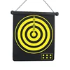Roll Up 12" Double-side Safety Magnet Dartboard Magnetic Dart Board for Kids Gift