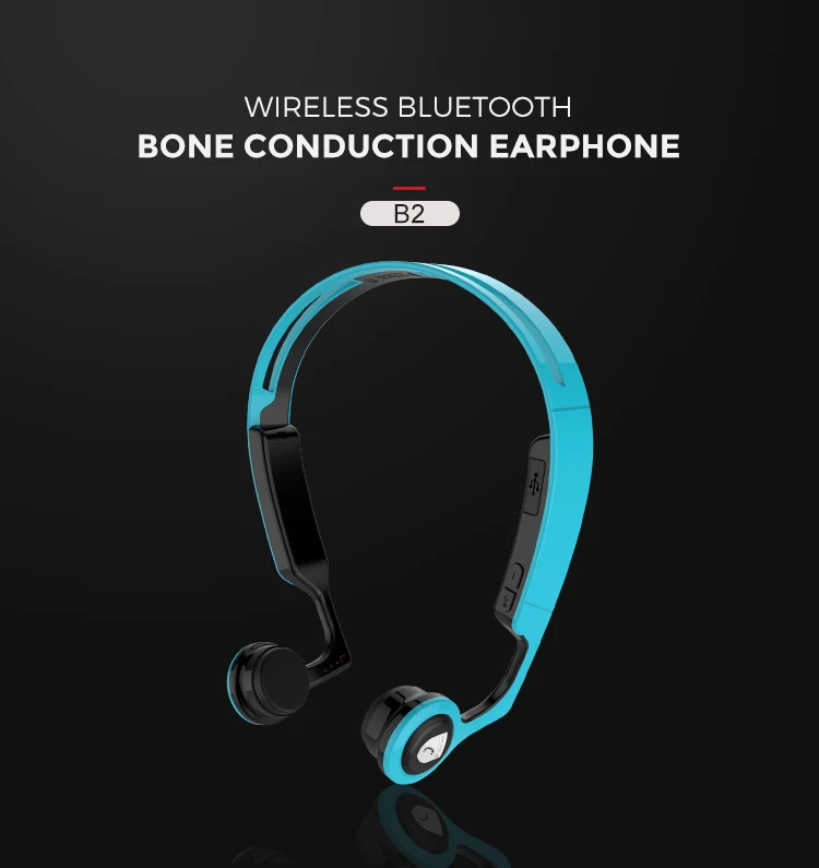 Wireless 4.1 Sports Headset, Earphone , Bone Conduction Headphone for Motorcycle - ANKUX.COM