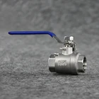 Stainless Steel 304 Female Threaded 1/2 Inch Mini Water Ball Valve