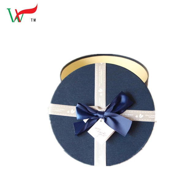 round cardboard paper jewelry bracelet packaging gift box