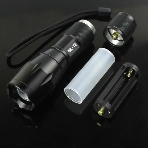 New arrive 5-Mode Zoomable 1800 LM Lumens cree LED Flashlight