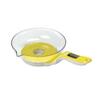 New Portable Household Electronic 1G 3 Kg Green Kitchen Glass Kitchen Measuring Round Bowl Scale