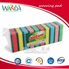 Colorful scouring sponge sponge scrubber sponge scourer