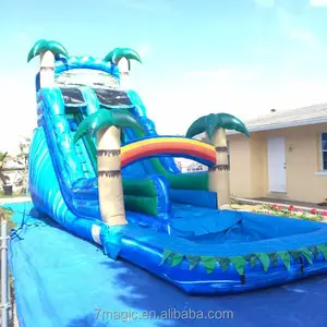 tropical waterslide