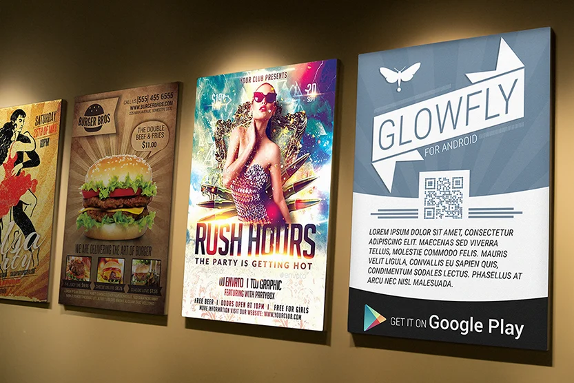 Customized Advertising Poster Printing