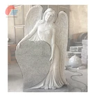 Tombstone Tombstone Monument American White Granite Angel Heart Cemetery Tombstone And Monument