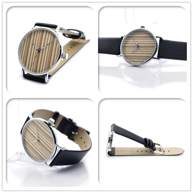 Trade Assurance stainless watch 2017 New Wooden Watches Men Wrist Watches In Alibaba China