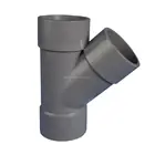 ERA PVC Drain Pipe Fittings Skew Tee, 45degree Tee, Y tee