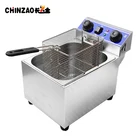 Hot selling electric stainless steel catering fryer/French frise chips fyrer