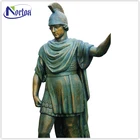 Roman soldier antique bronze statue for sale NTBS-004C