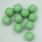 Children toy Home decoration Multicolor 16mm porcelain green glass marble glass sphere glass ball