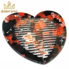 Heart Design Comb Small Lice Comb Remove Carry on Cheap Hair Comb