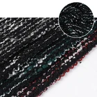 Yarn dyed poly acrylic loose knit fleece fabrica textiles terry cloth fabric for sweater