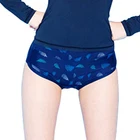 Sbart womens swim briefs lycra sublimated print swim suit sexy underwear surf dry suit