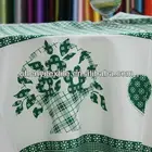 100% polyster taffeta manufacturers cheap fabric tablecloths