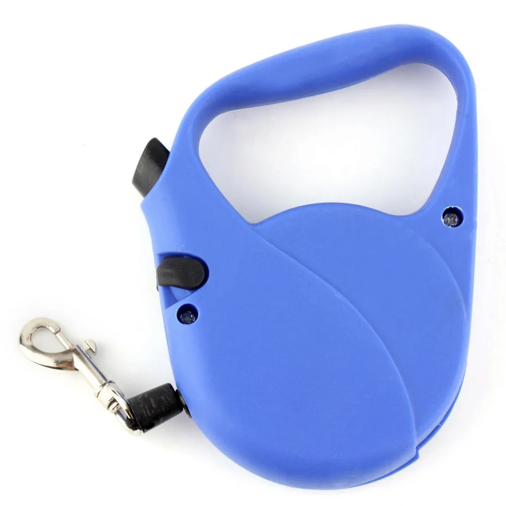 One-handed With Lock Retractable Pet Etendable Leash Lead for Dogs Cats Small Medium Large 3M Red Black Pink High Quality