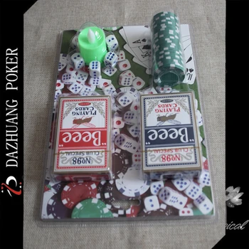Poker chip candles