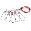 5 Snap Stainless Steel Ropes Float Fish Stringer Fishing Lock for Accessories China Tackle
