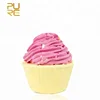 Colorful ice cream shape handmade cold processed bath bombs popular in USA market