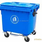 Larege Durable 1100L garbage bin/dustbin / waste bins with wheels