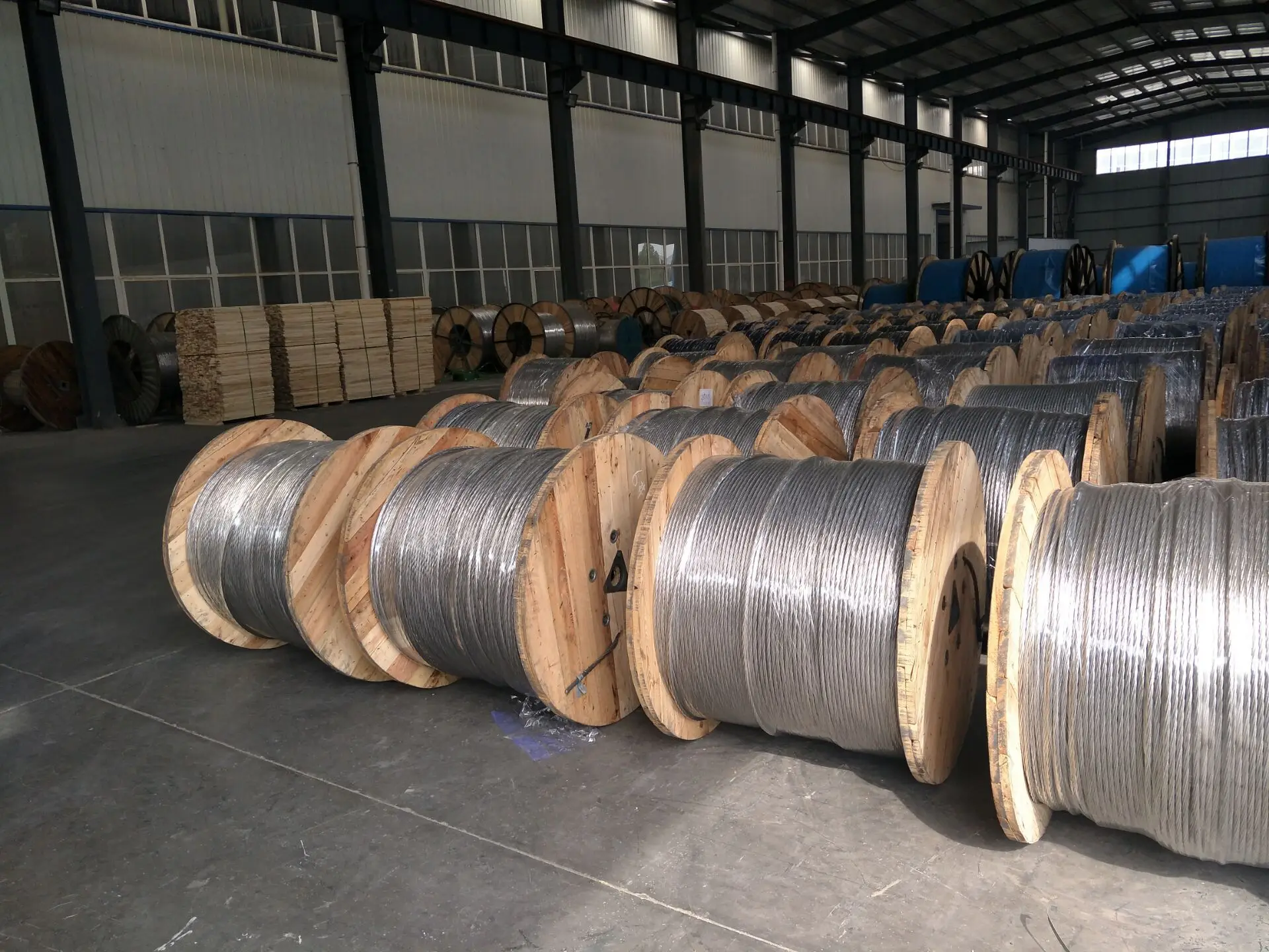 aluminum conductor steel reinforced ACSR Bluejay cables manufacturer website