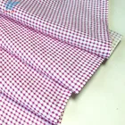 40s poplin 100% cotton check quilted linen gingham sweatshirt shirting fabric custom plaid fabric
