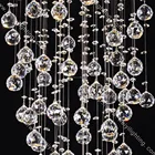 Led Blub Chandelier Luxury Modern Crystal Led Ceiling Light For Hotel