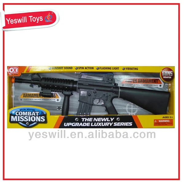 nice assemble plastic toy gun for kids