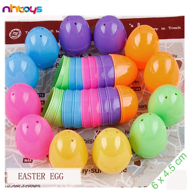 plastic giant easter egg surprise candy gift for promotion