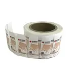 Mineral bottle printing self-adhesive label sticker for Plastic water bottle