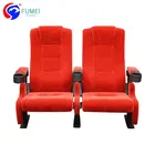 Factory wholesale cheap cinema cover fabric foldable movie theater seat