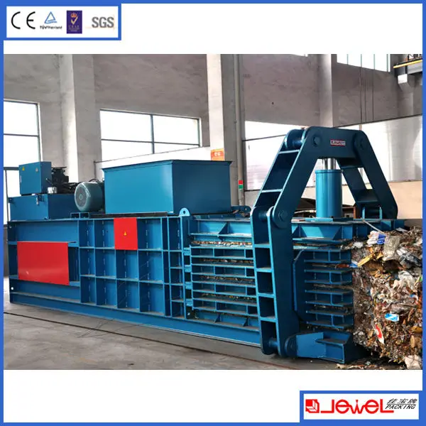 Jpw60e Semi-automatic Horizontal Waste Cardboard Press Baler,Carton