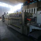 Used semi-automatic monochrome corrugated box printing machine slotting machine Taobao carton forming machine
