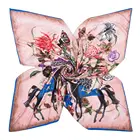 New Printed Silk Scarf Custom From China