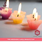 6pcs paraffin wax floating decoration candle